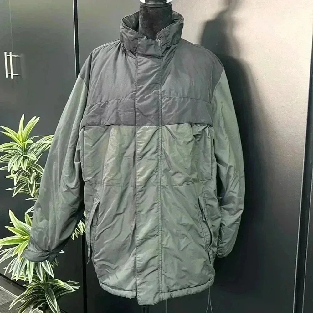 Nautica Competition Hooded Winter/Ski/Snow Coat,In/Out Zip Pockets,Zip Up/Velcro